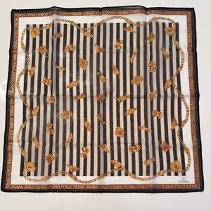 Authentic Fendi Handkerchief Scarf